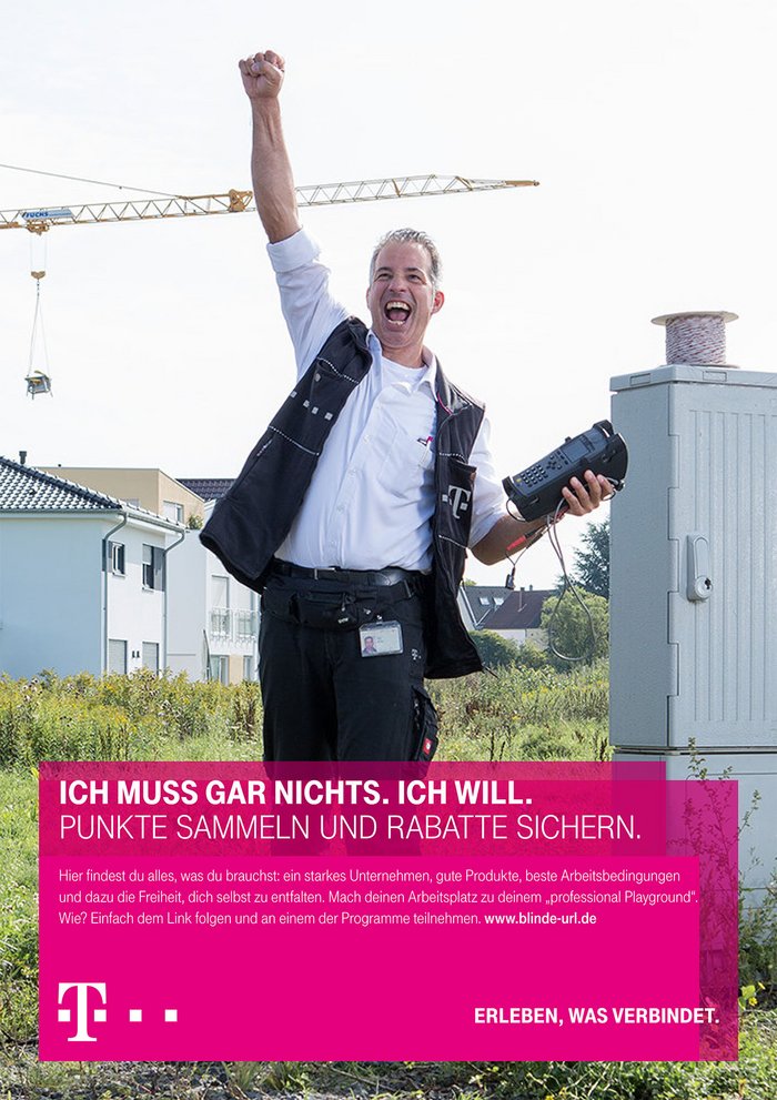 Image 1 out of the series Telekom
Internal campaign