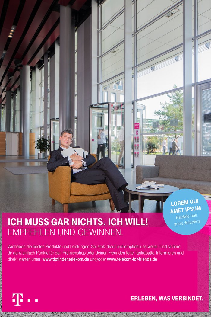 Image 5 out of the series Telekom
Internal campaign