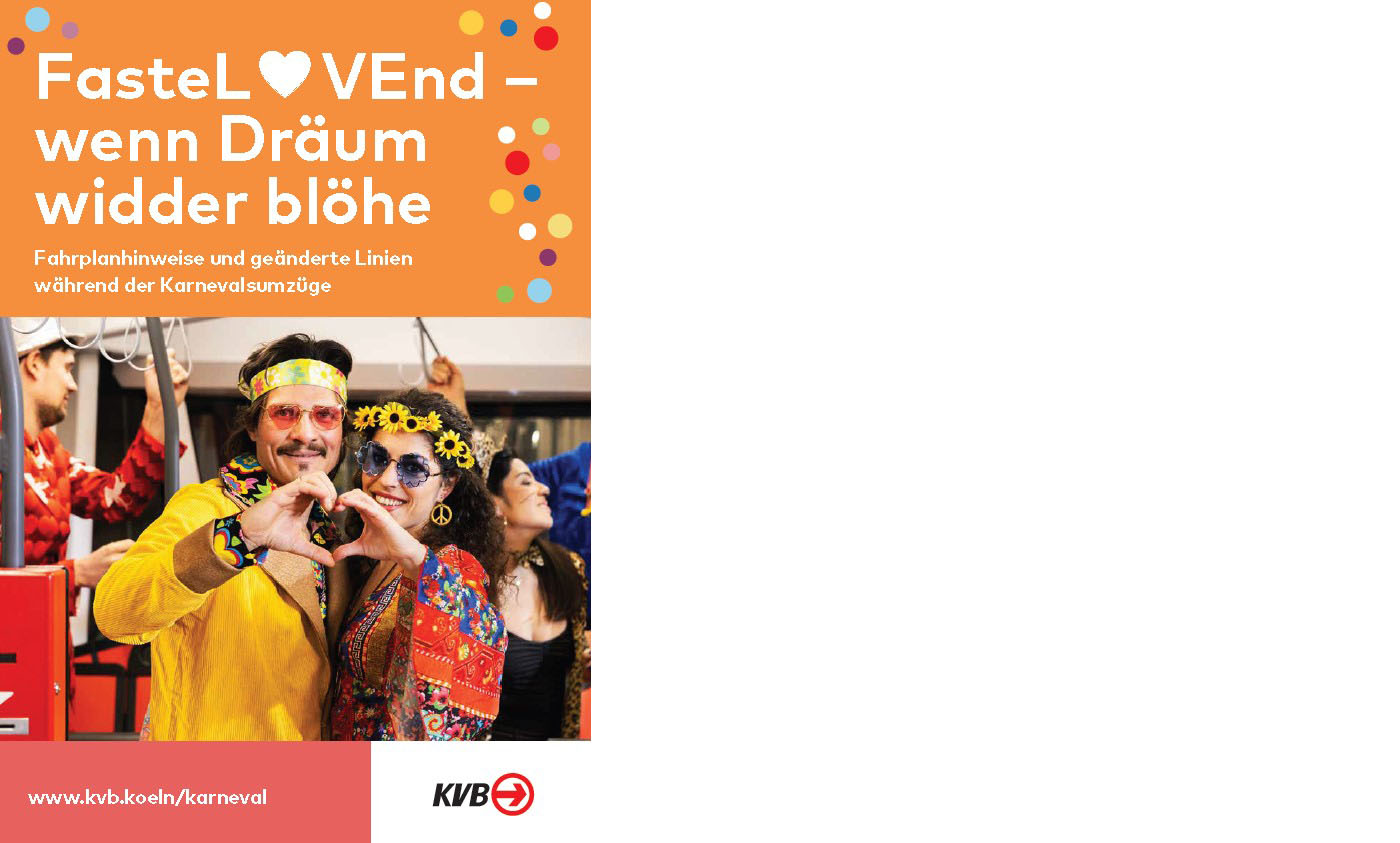 Image 2 out of the series Cologne Carneval
campaign for KVB