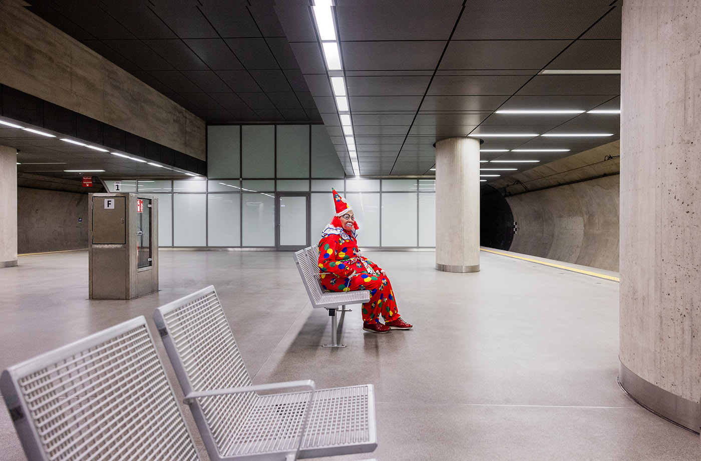 Image 9 out of the series Cologne Carneval
campaign for KVB
