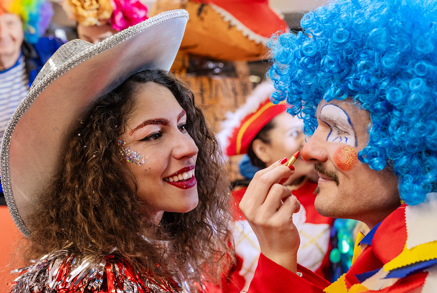 Image 10 out of the series Cologne Carneval
campaign for KVB